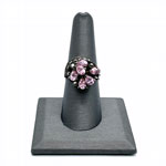 Sterling silver amethyst ring