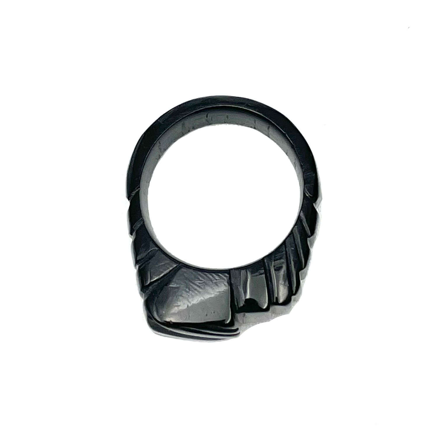 black bakelite ring