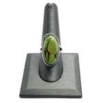 vintage green turquoise ring