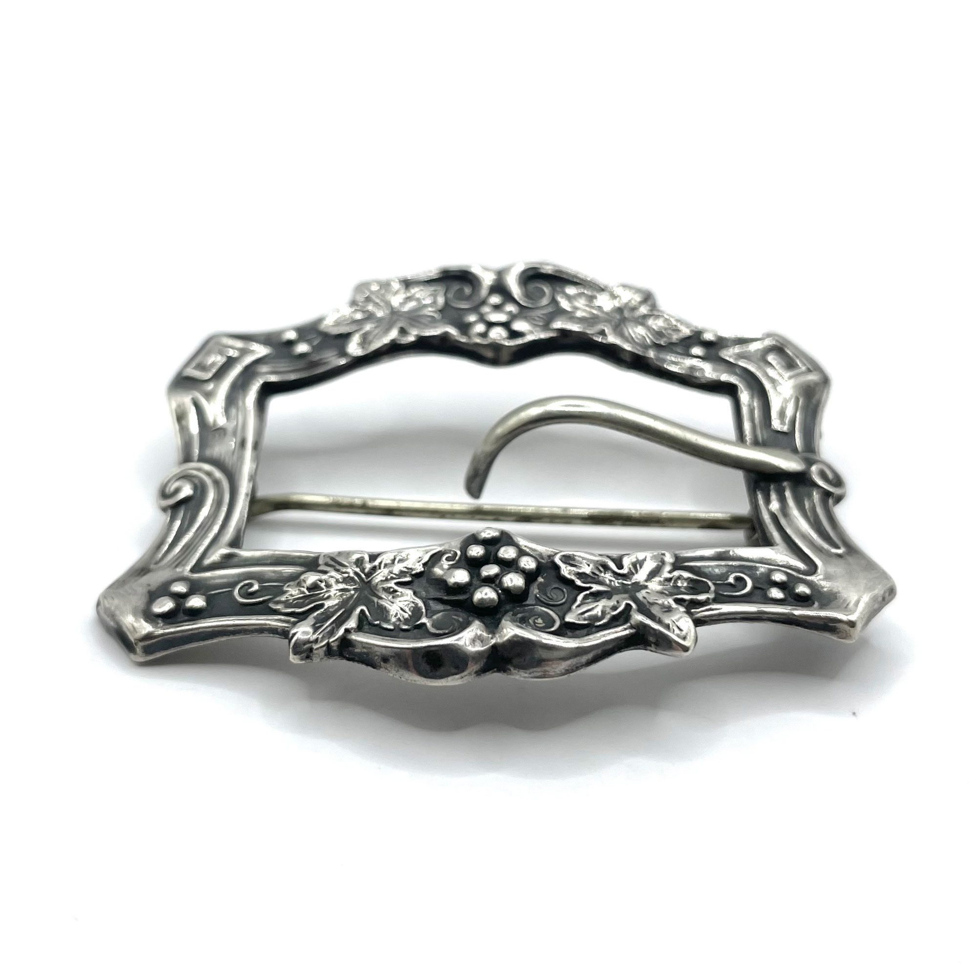 antique belt buckle brooch