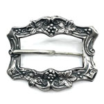 Antique belt buckle brooch