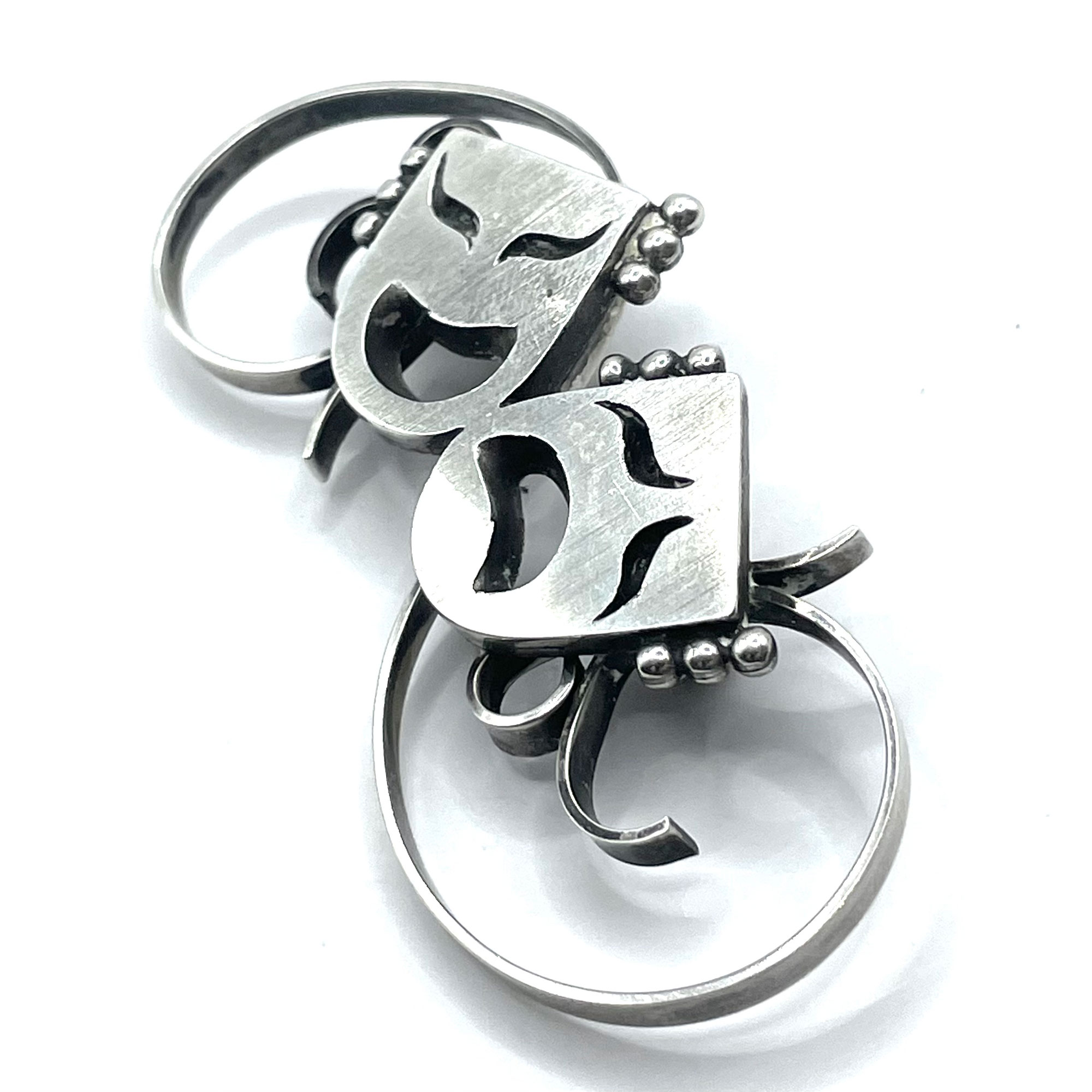 Danish silver pin