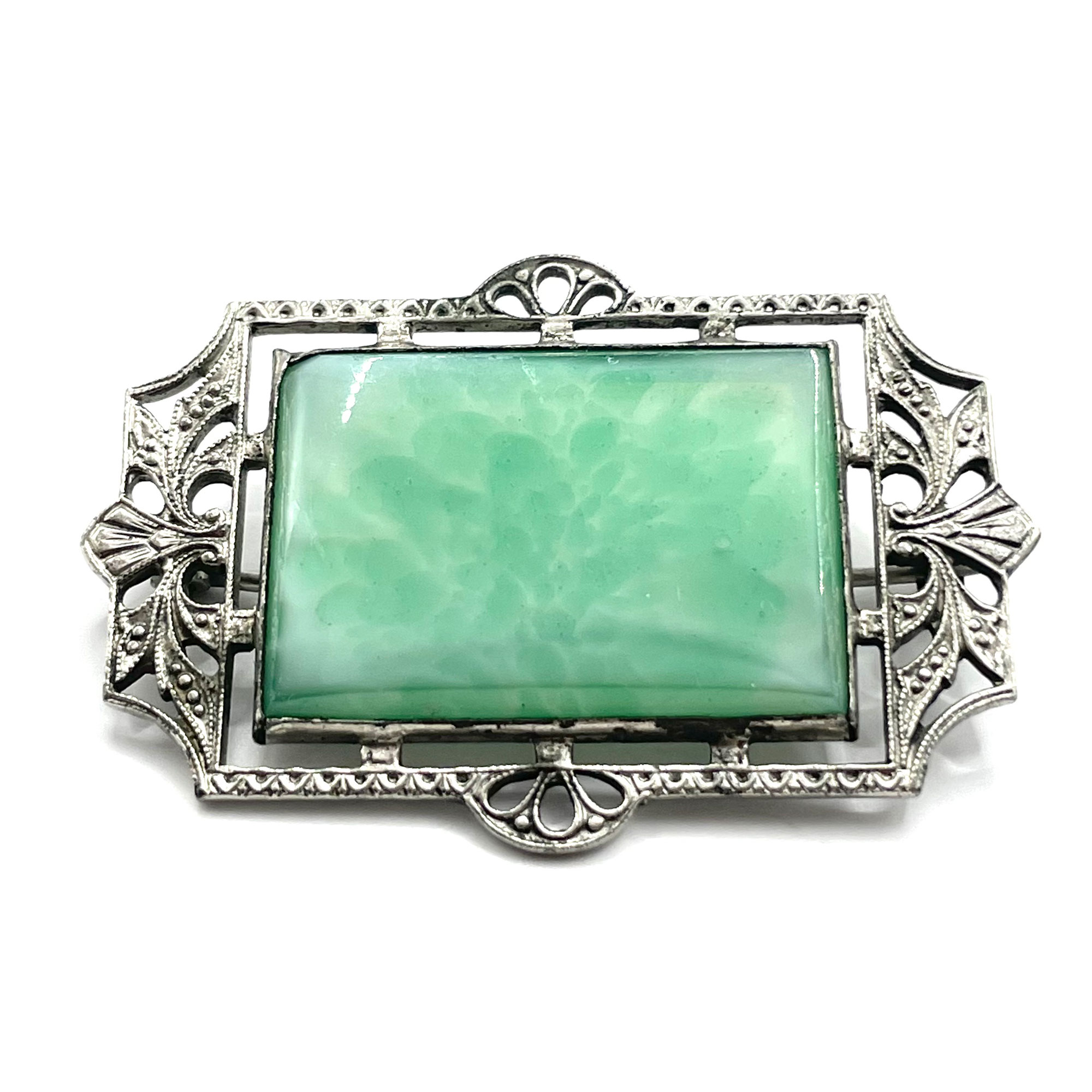 1920s Art Deco brooch