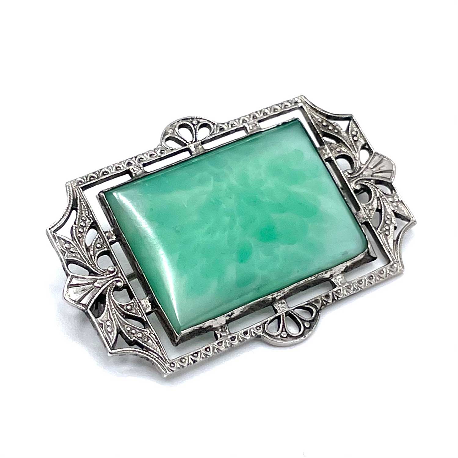 1920s Art Deco brooch