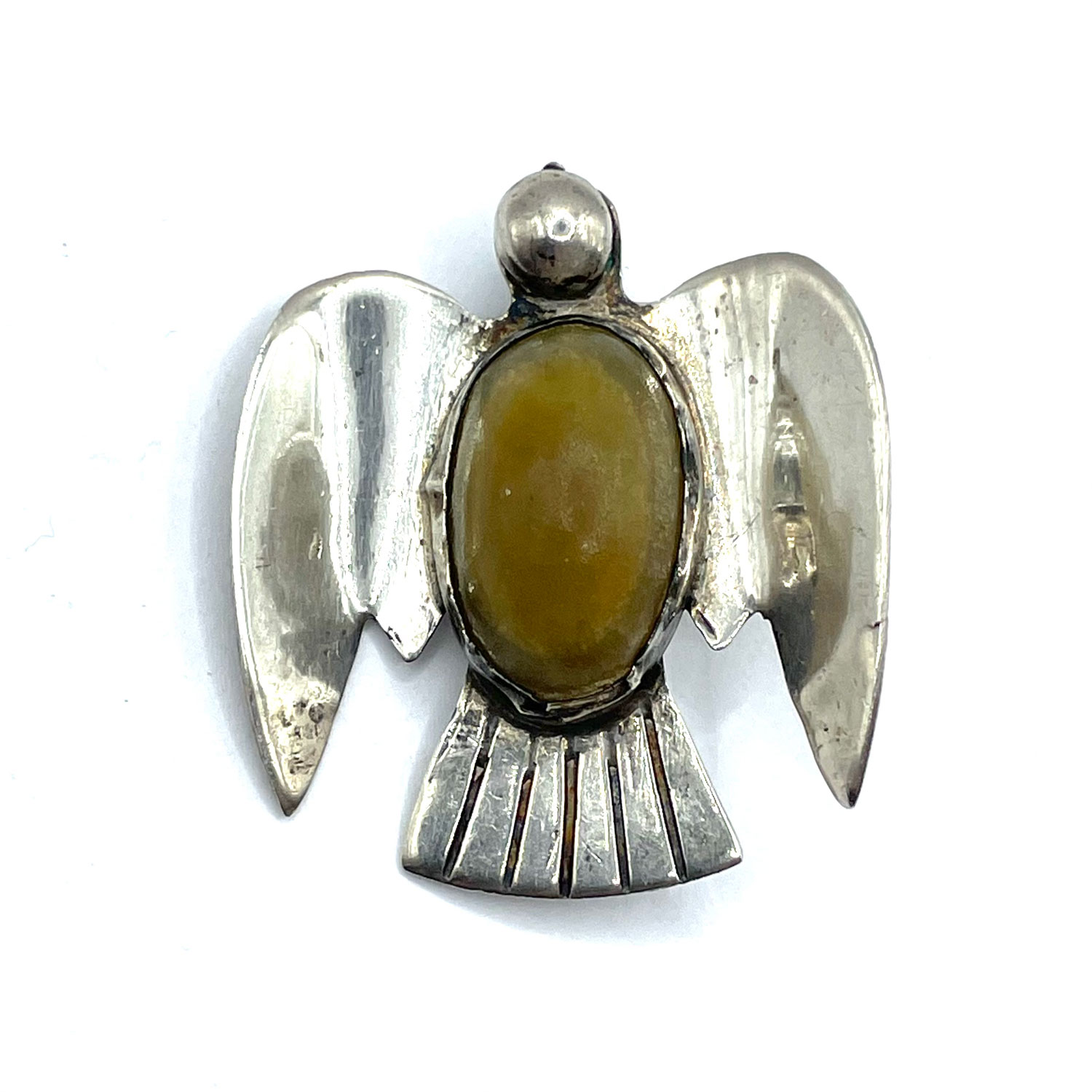 Sterling Bird Brooch