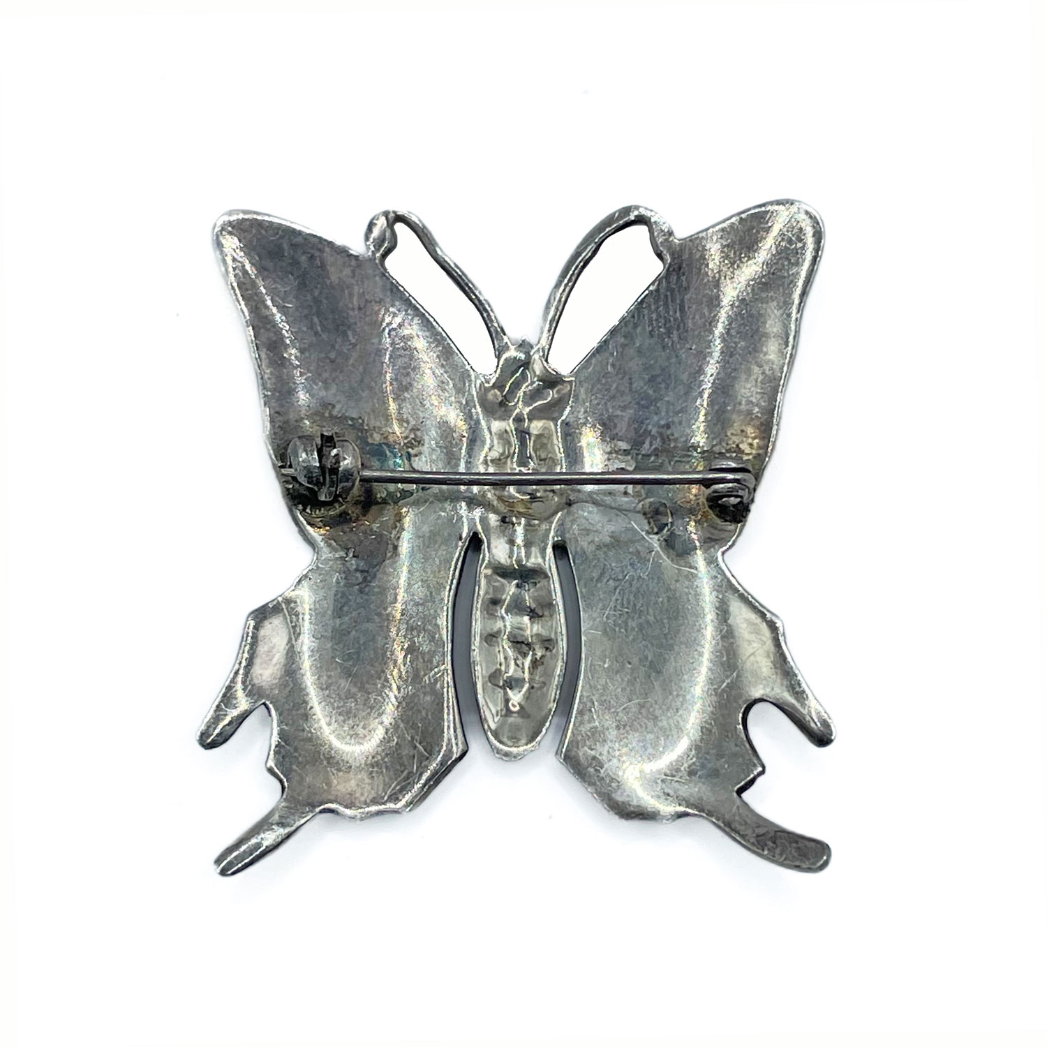 Sterling Butterfly Brooch