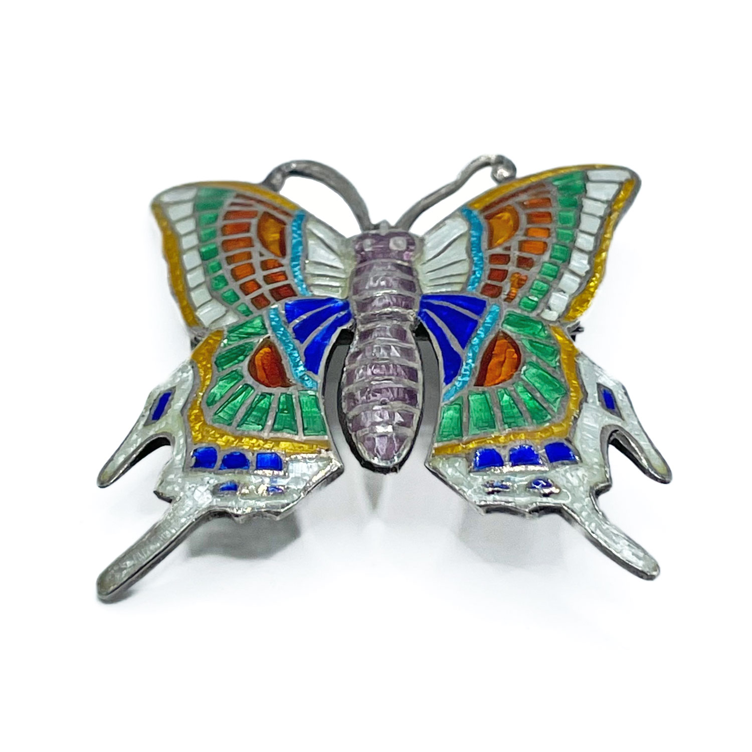 Sterling Butterfly Brooch