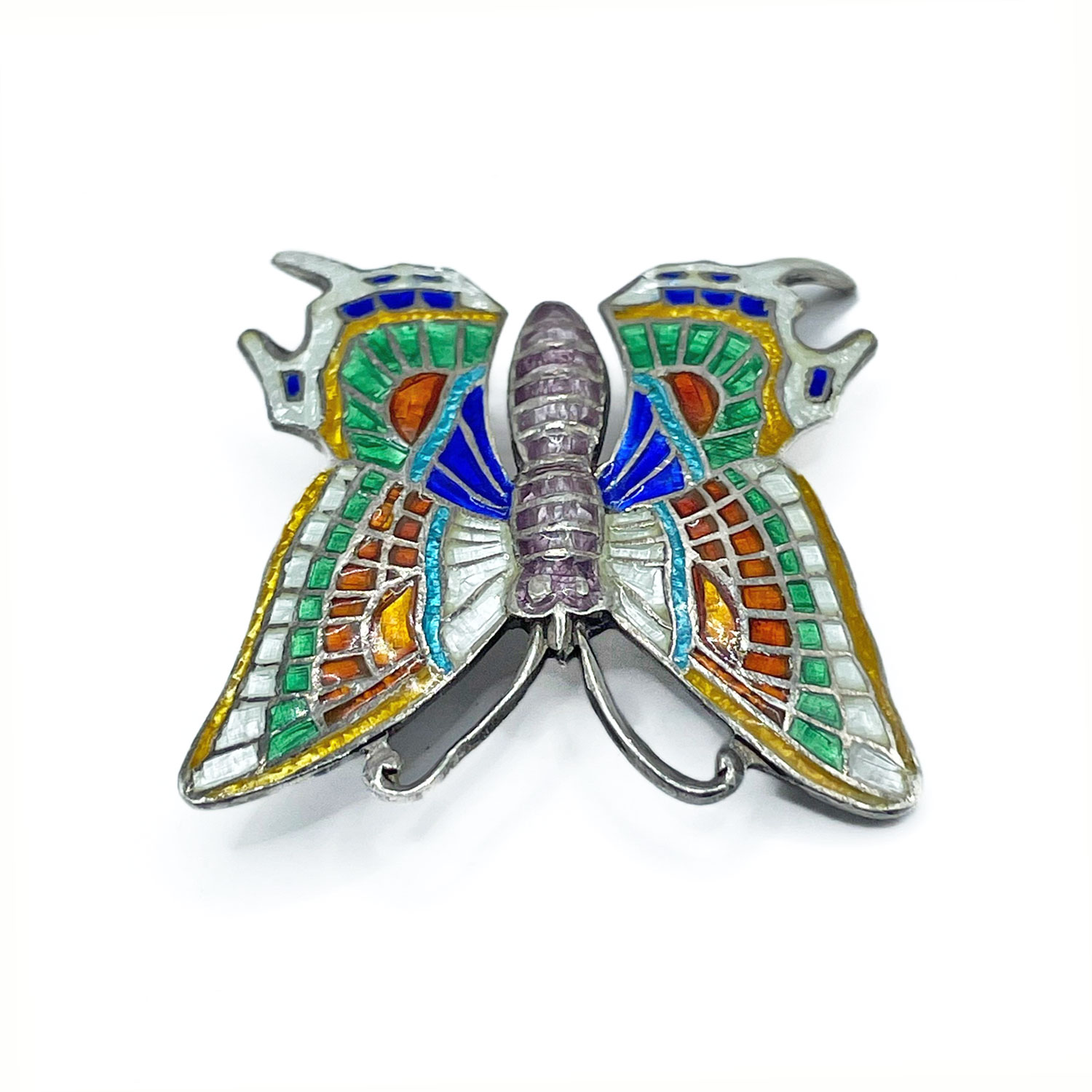 Sterling Butterfly Brooch