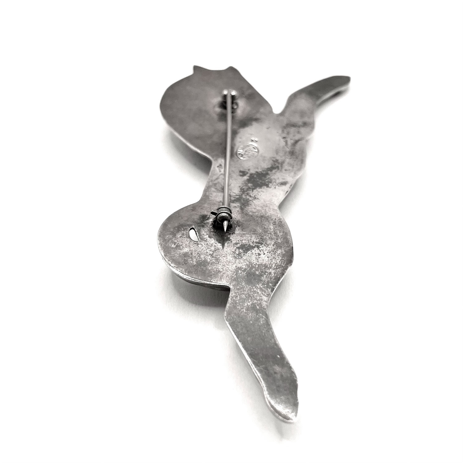 Sterling Horse Brooch