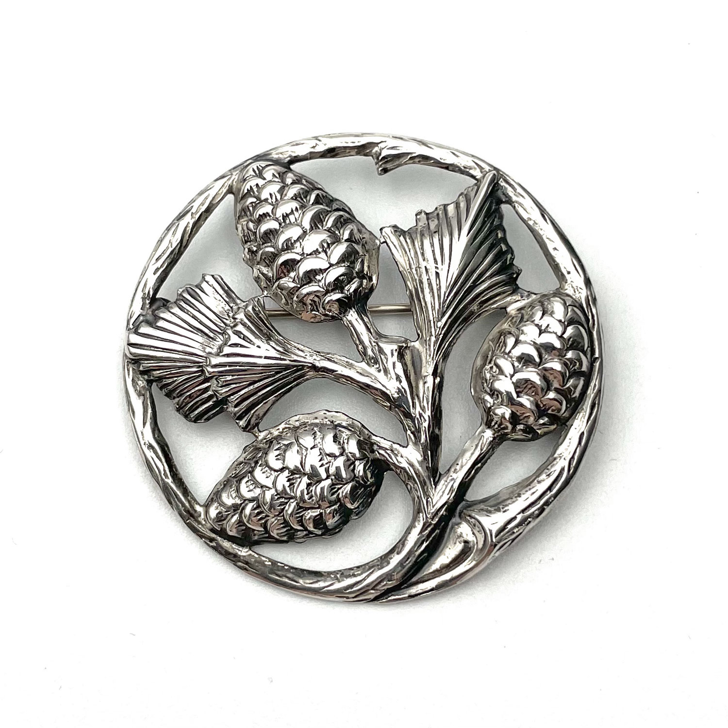 Danecraft pinecone Brooch