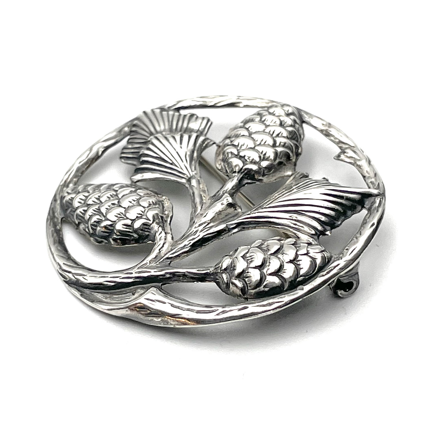Danecraft pinecone Brooch