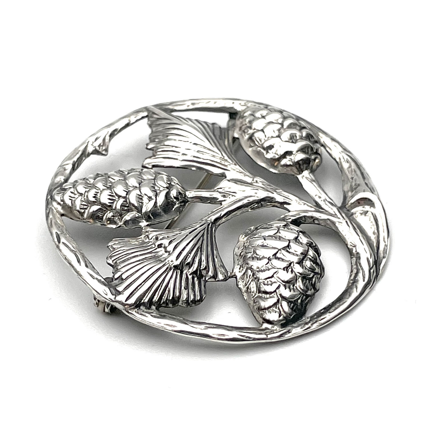 Danecraft pinecone Brooch