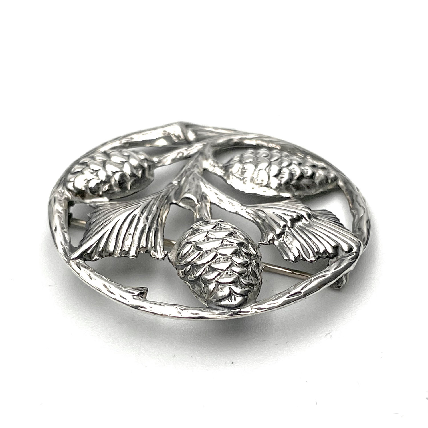 Danecraft pinecone Brooch