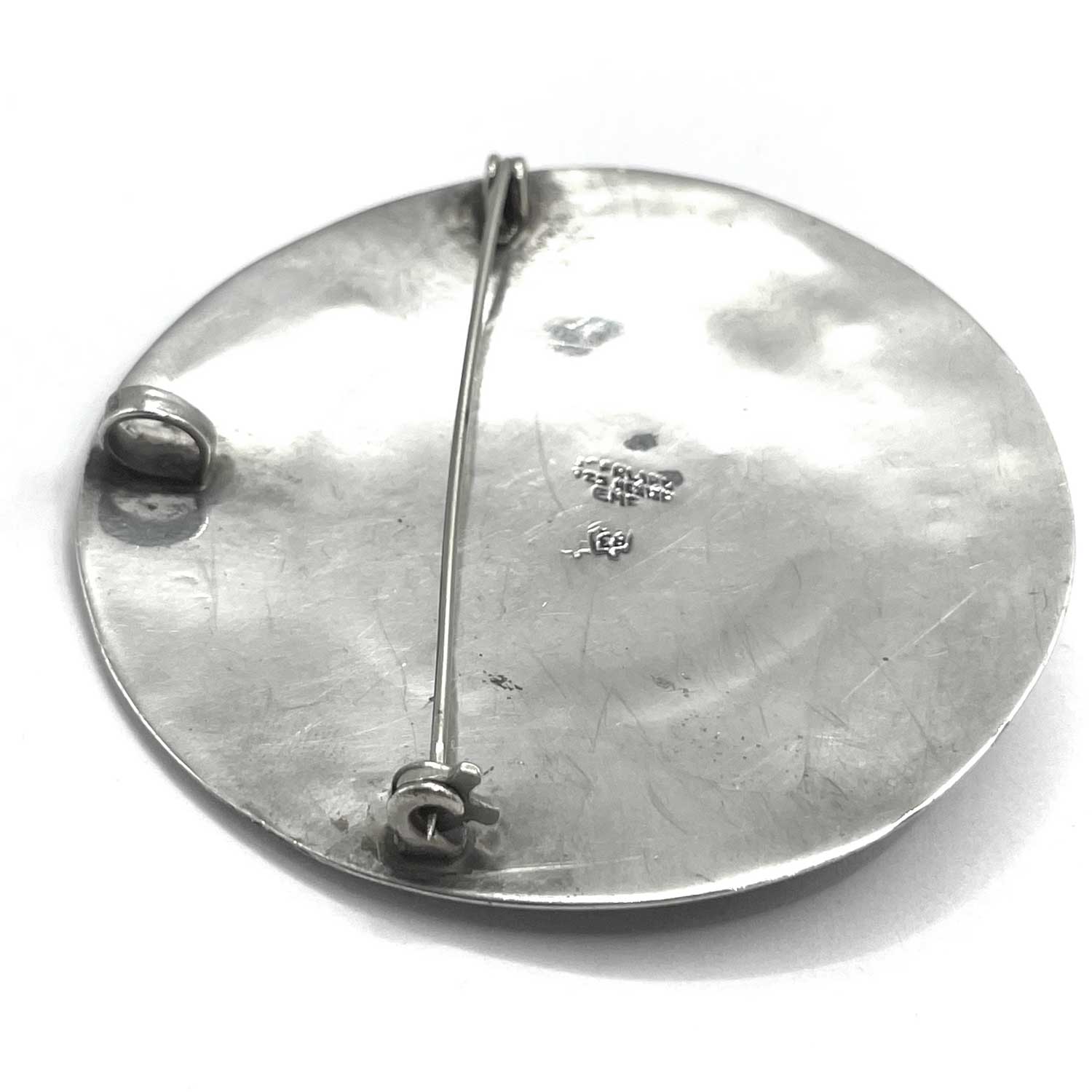 Mexican Aztec Calendar Brooch