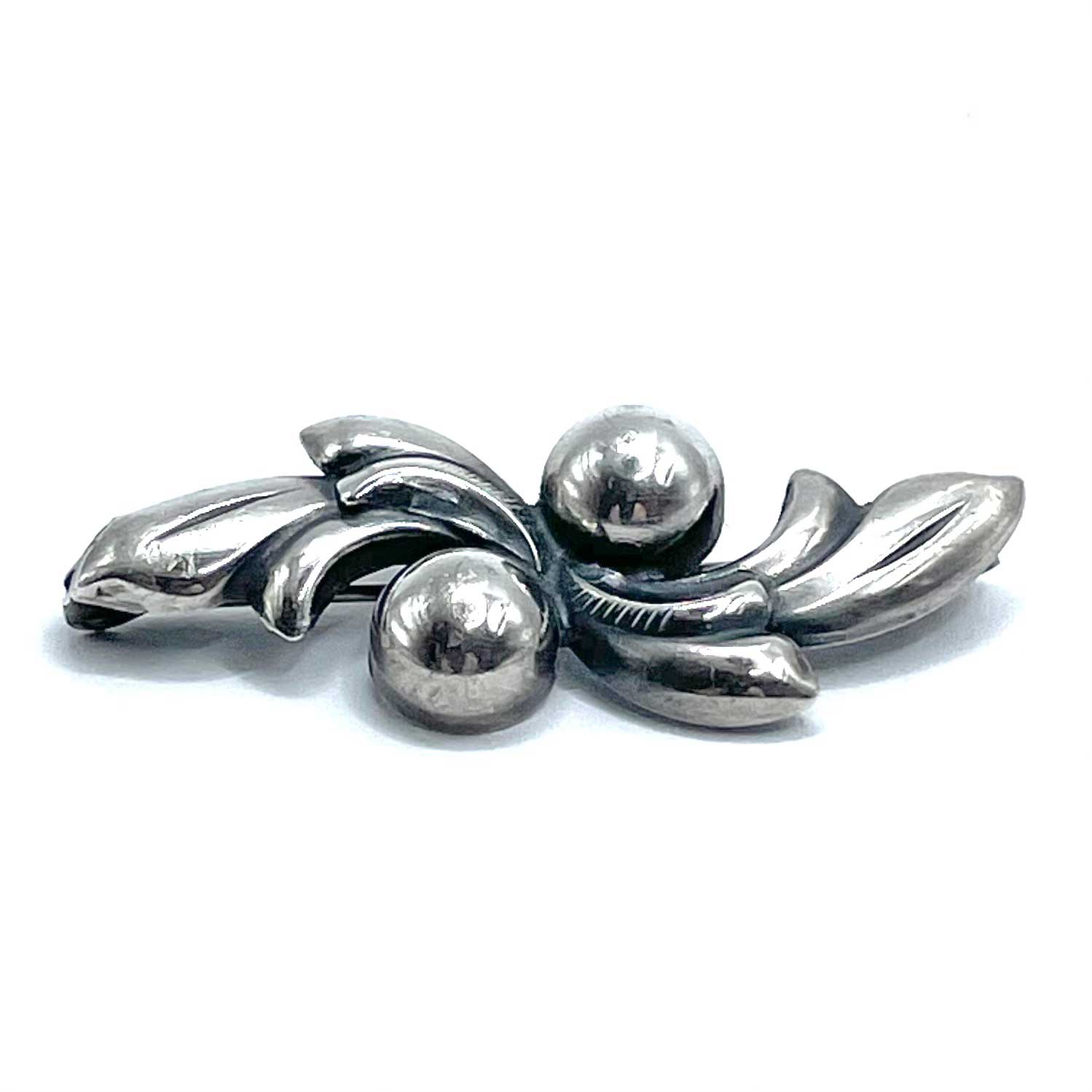 Danish silver brooch