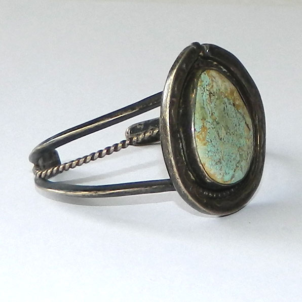 Navajo turquoise cuff bracelet