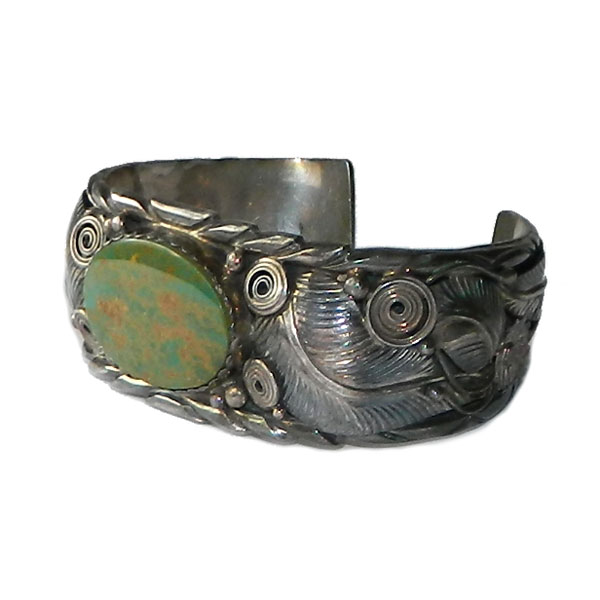 Navajo turquoise cuff bracelet