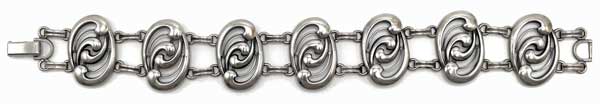 1940's sterling silver Van Dell bracelet