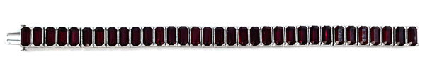 Sterling silver HD rhinestone bracelet