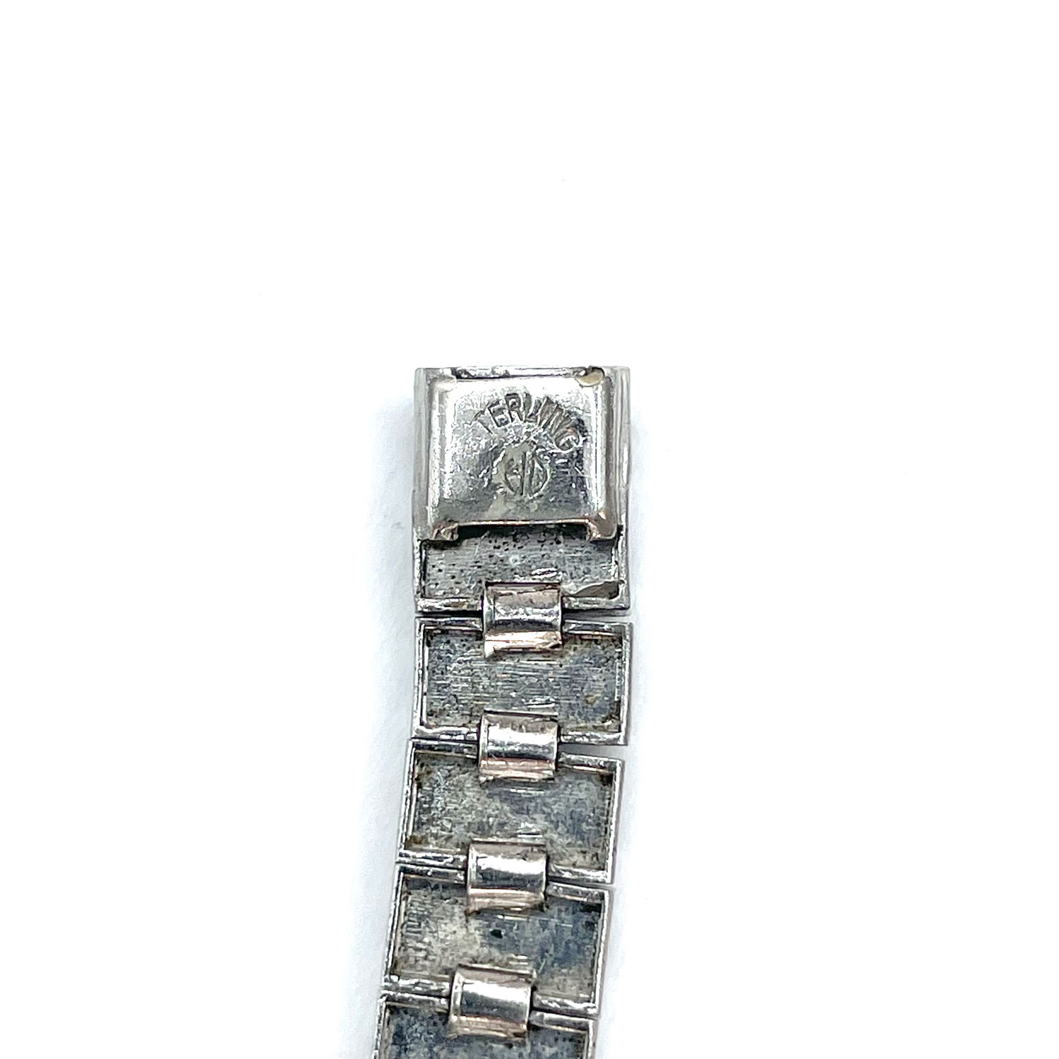Art deco rhinestone bracelet