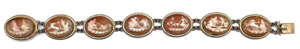 7 days a week cameo bracelet