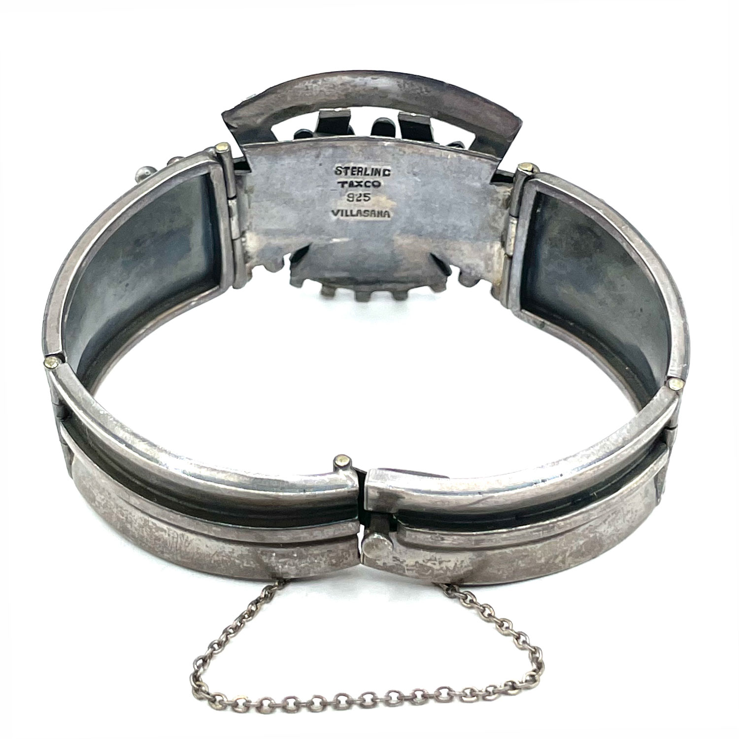 Vintage Alfredo Villasana Mexican silver bracelet