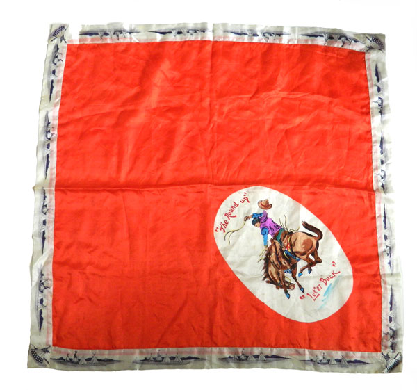 1940's Pendleton Round Up Scarf