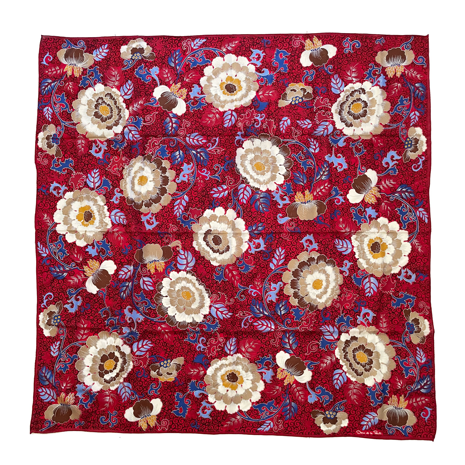 Oscar de la Renta designer scarf