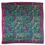 vintage silk floral scarf