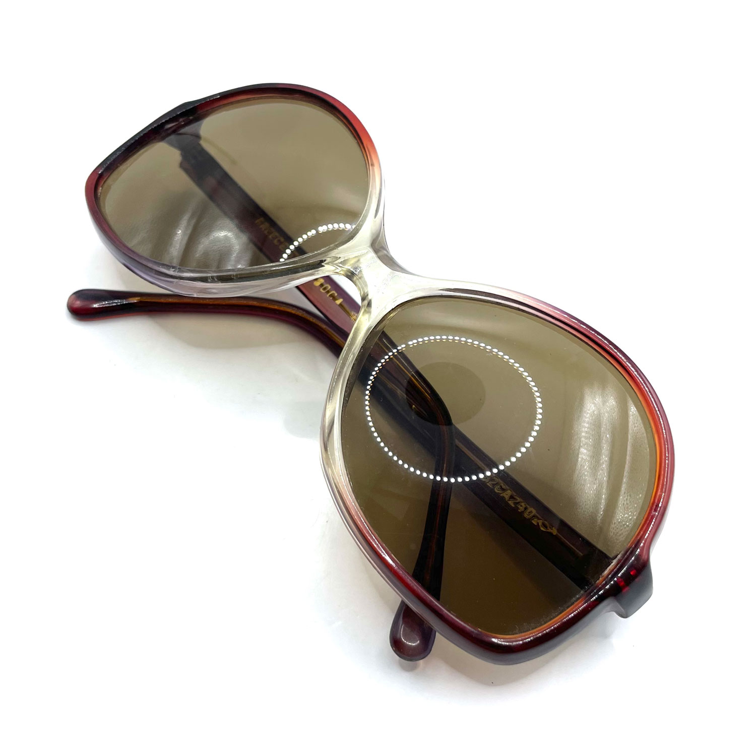 1980s reddish sunglasses