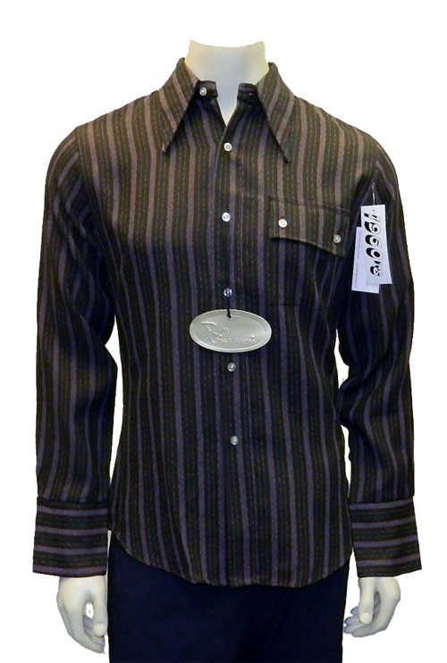 Vintage 1960's striped shirt