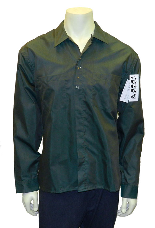 Vintage 1960's sharkskin shirt