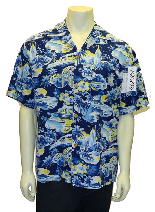 Vintage 1950's Kilohana Hawaiian shirt