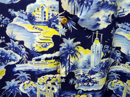 Vintage 1950's Kilohana Hawaiian shirt