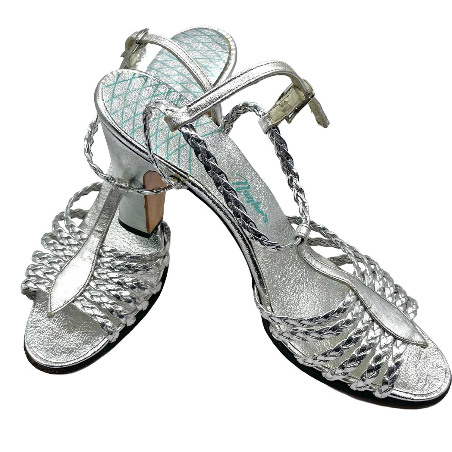 1970s Silver Shoes