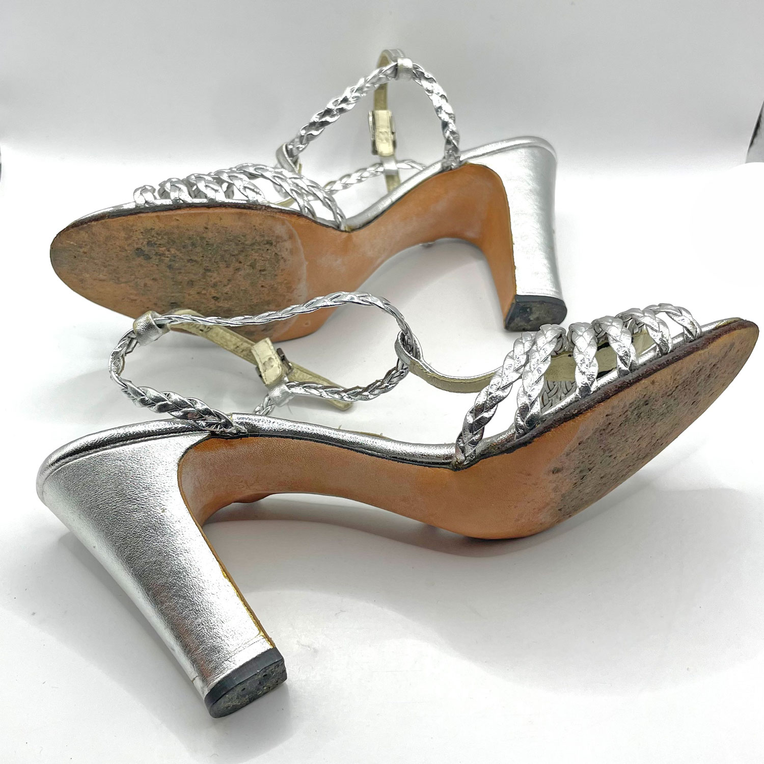 1970s Silver Shoes