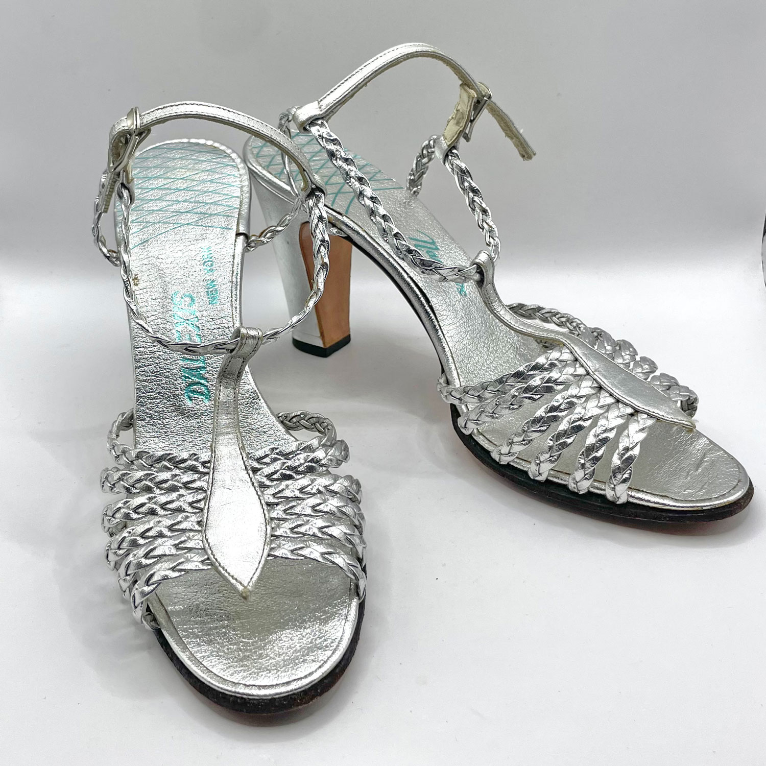 1970s Silver Shoes