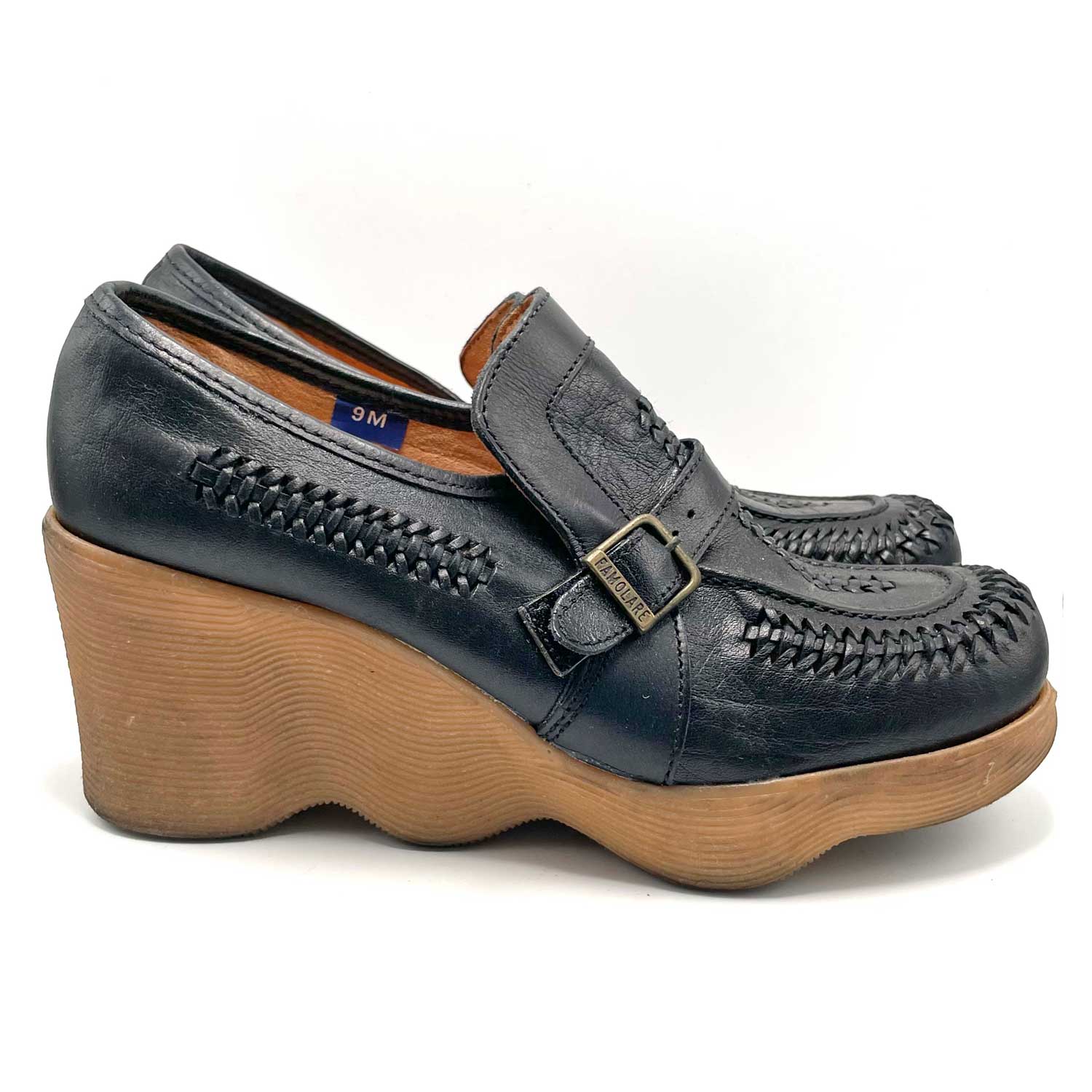 1970s Famolare Platform Wedgies