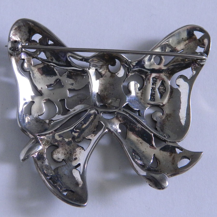 sterling silver brooch