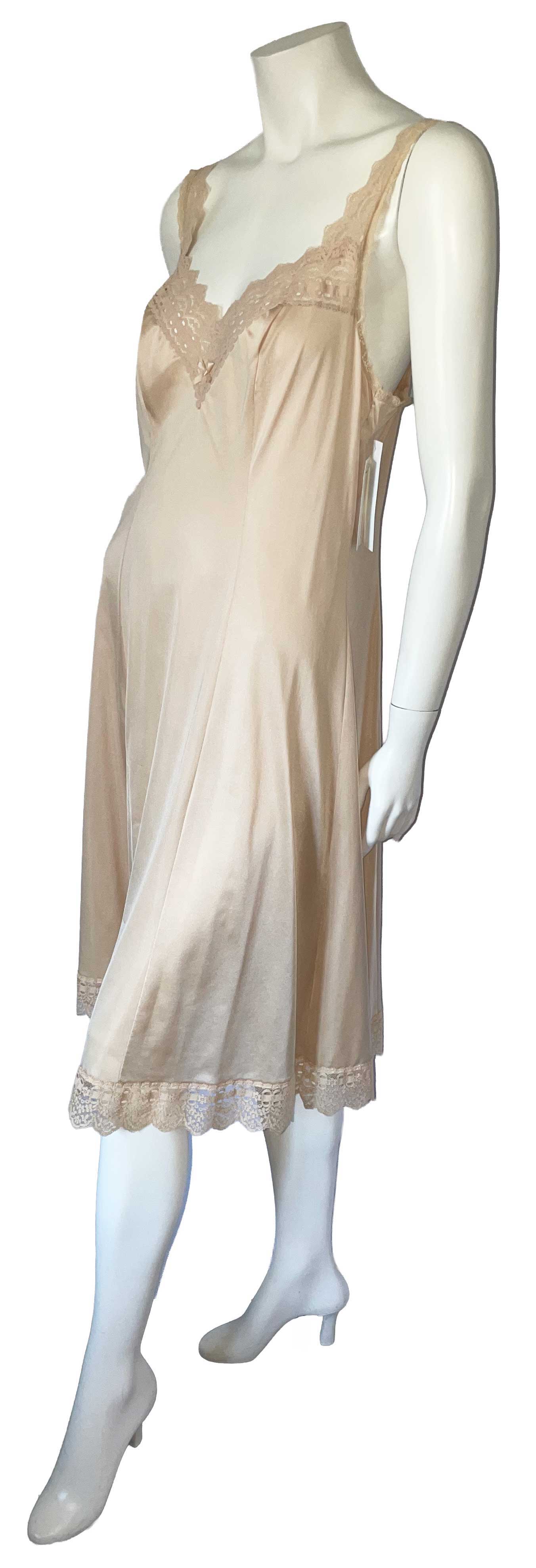 vintage lace slip