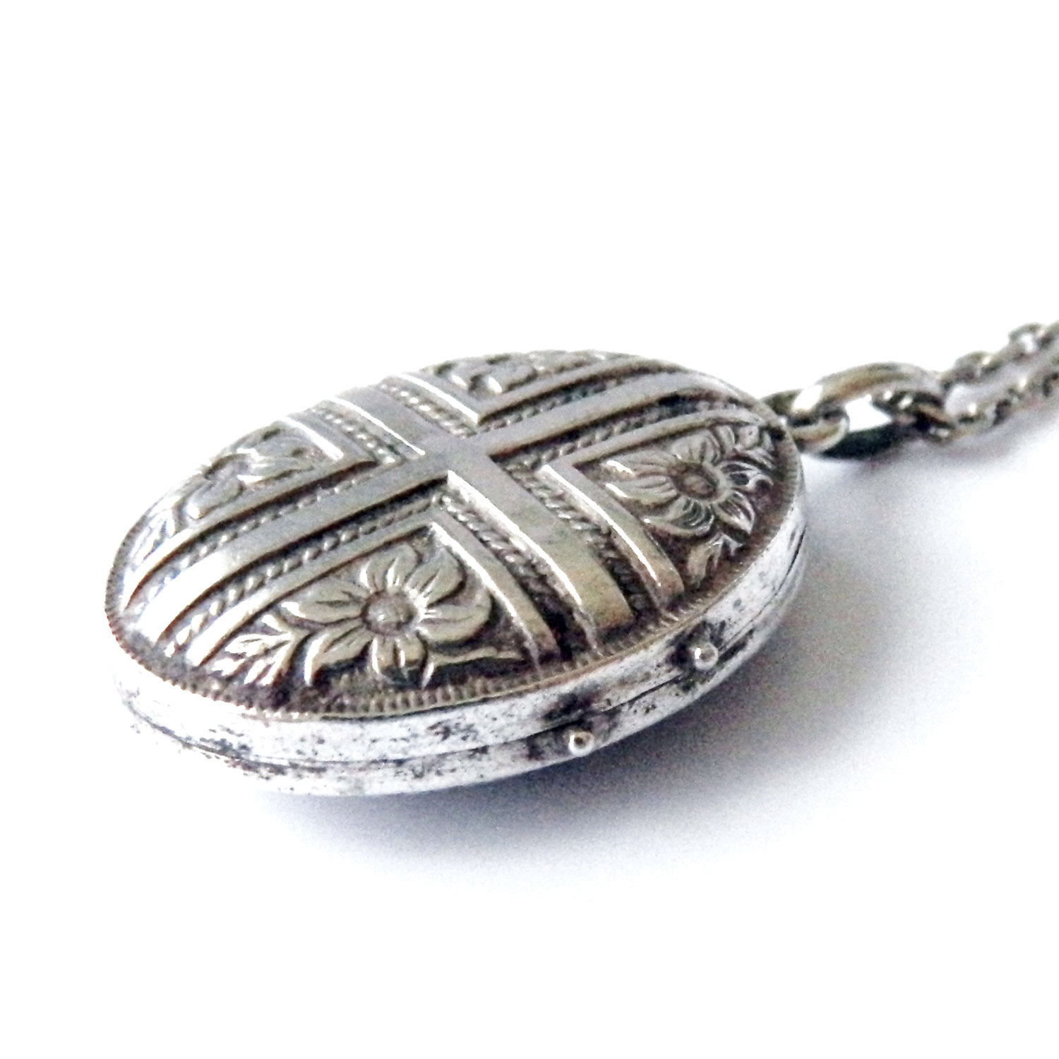 antique sterling locket