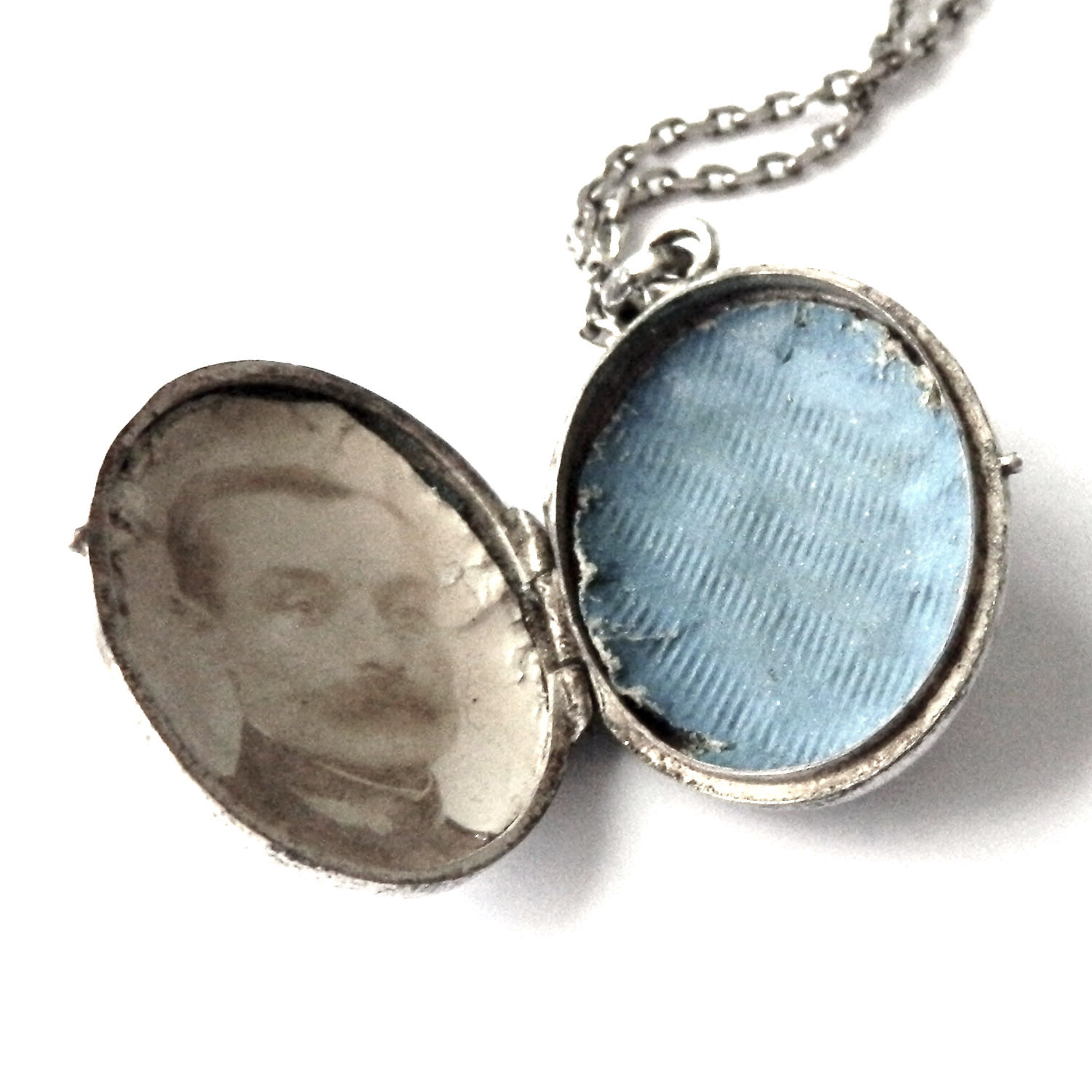 antique sterling locket