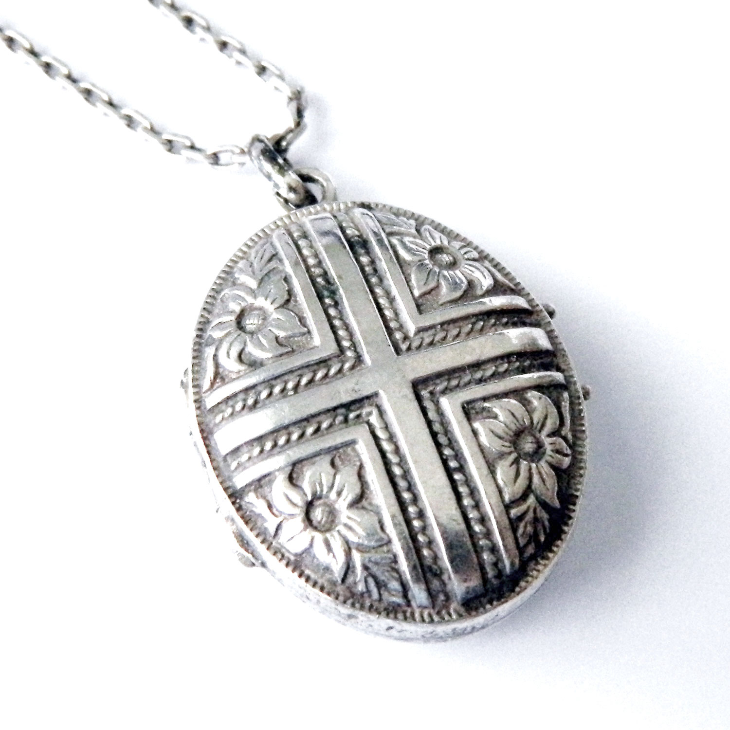 antique sterling locket