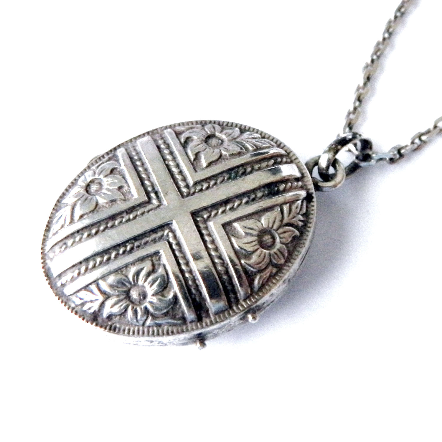 antique sterling locket