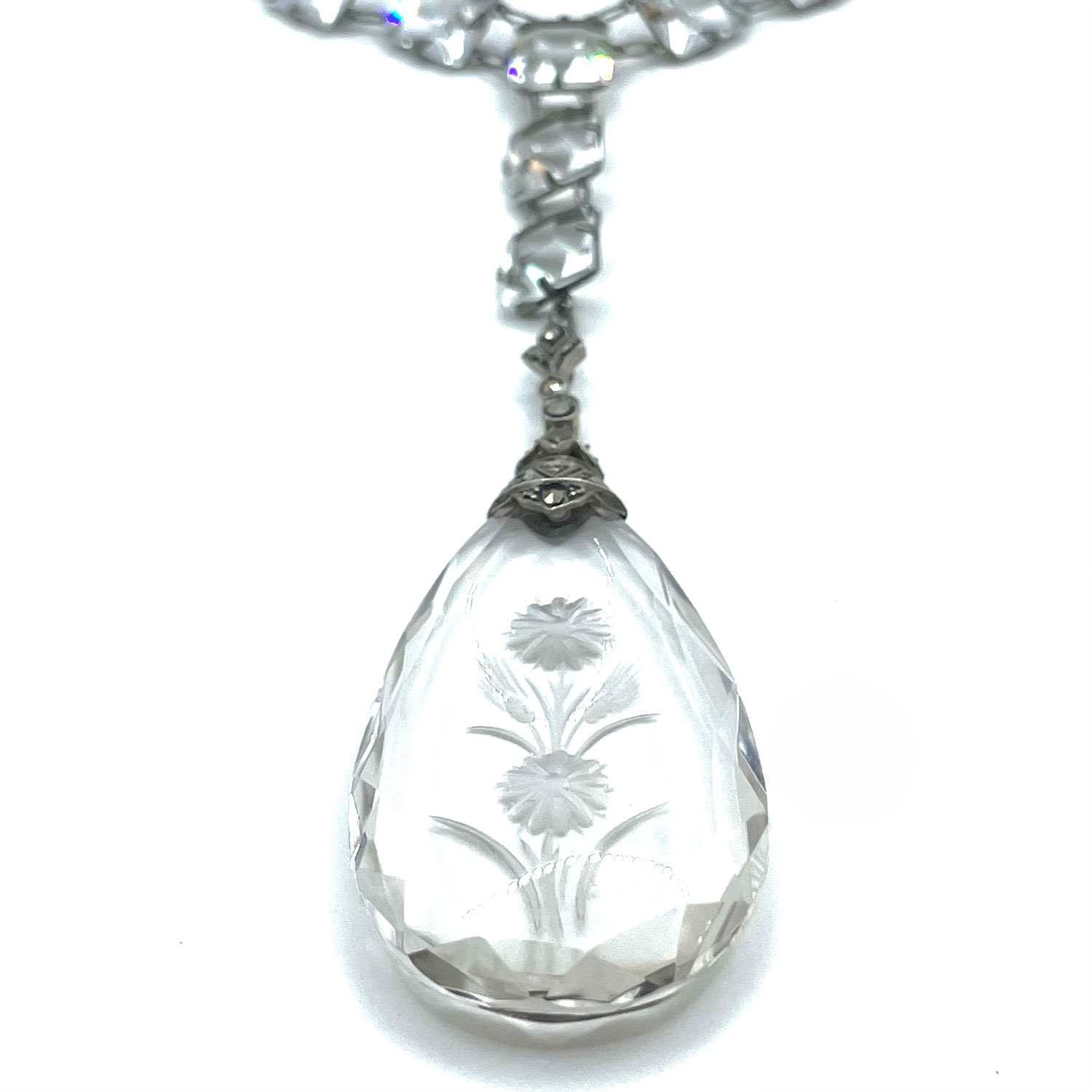 Czech crystal necklace