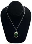Art Deco sterling pendant necklace