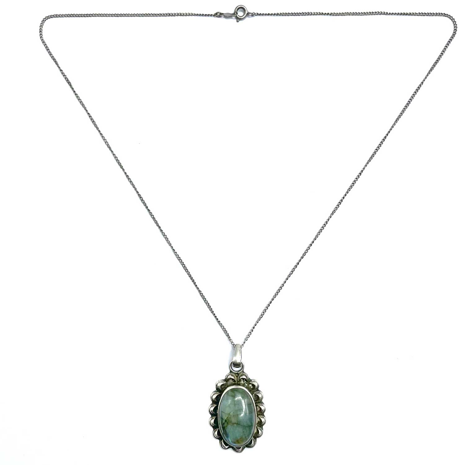 Sterling Labradorite Pendant