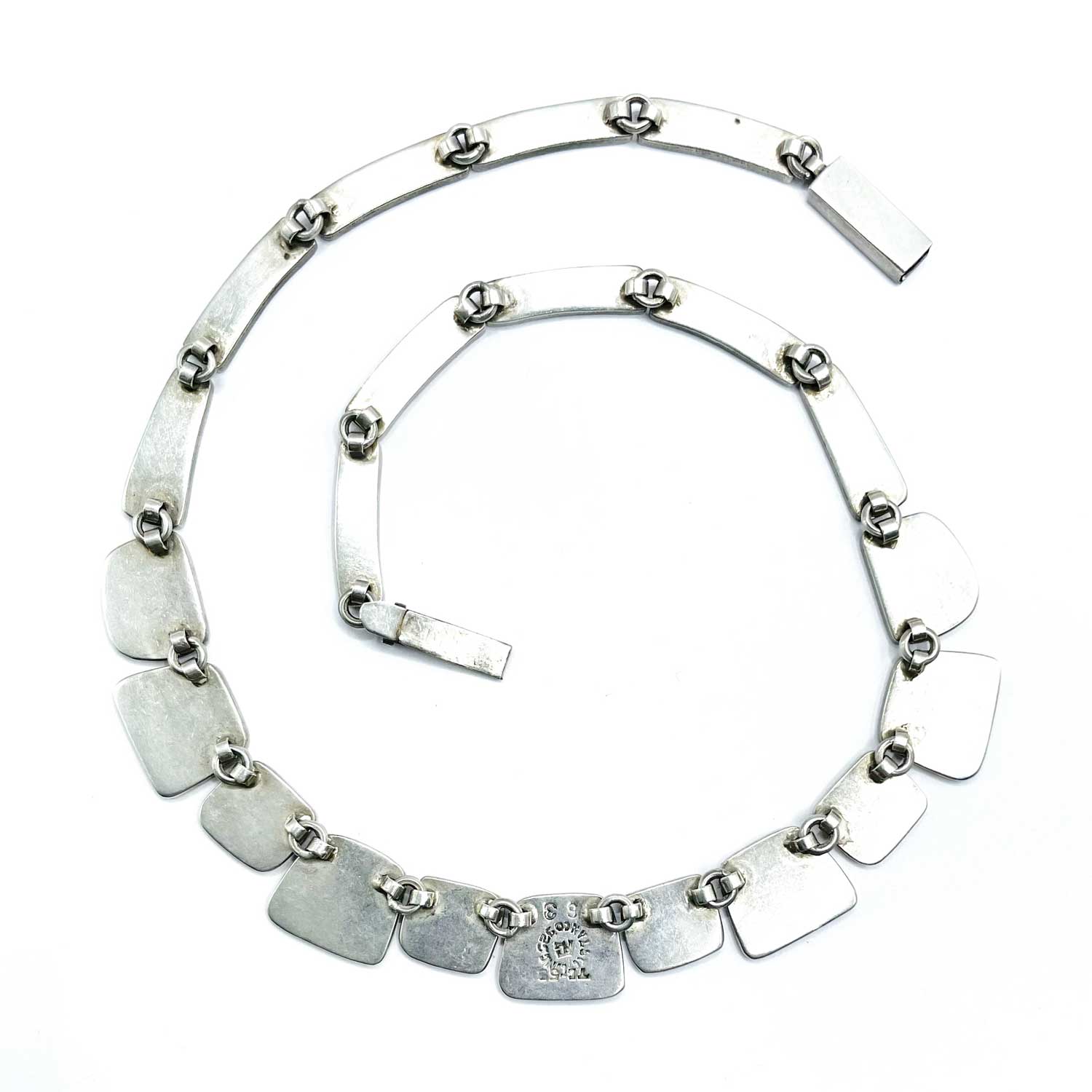 Mexican silver necklace set