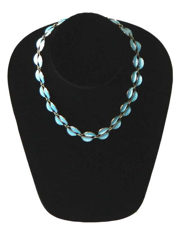 David Andersen enameled necklace