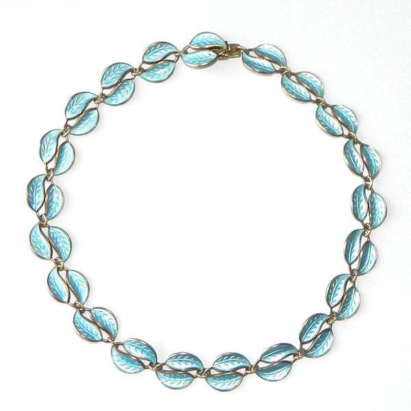 David Andersen enameled necklace